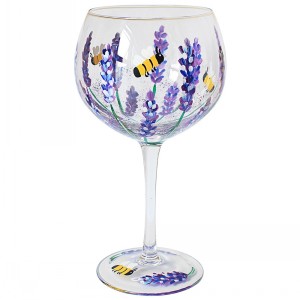 BEES & LAVENDER GLASS